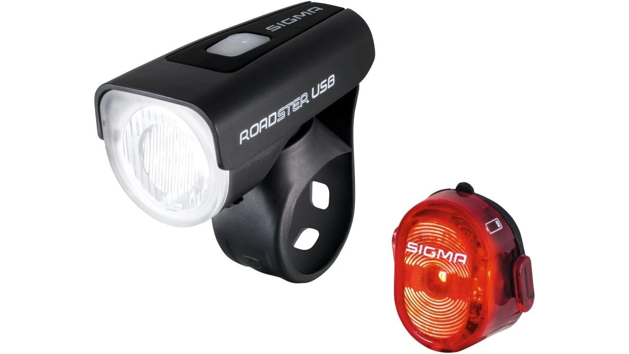 Sigma Sport Akku-LED-Leuchten-Set Roadster USB/Nugget II 3 Sigma Sport Akku-LED-Leuchten-Set Roadster USB/Nugget II