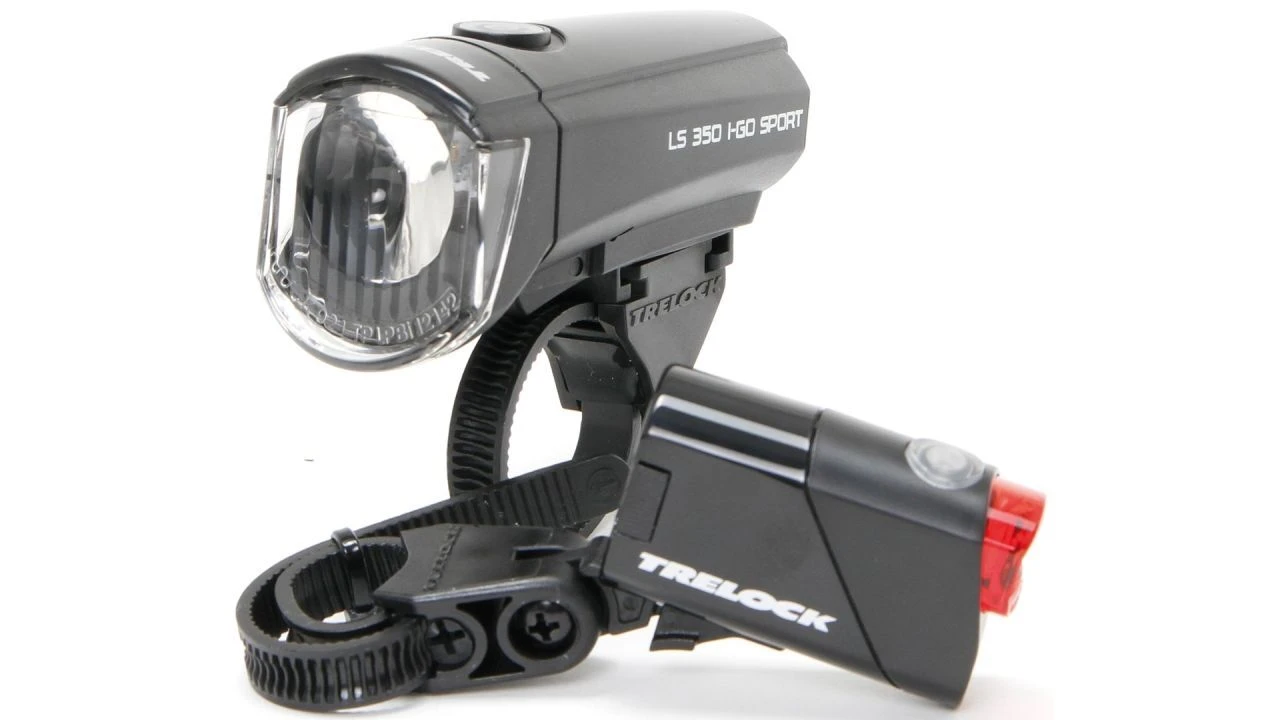 Trelock Batterie-LED-Leuchten-Set LS 350/LS 710 3 Trelock Batterie-LED-Leuchten-Set LS 350/LS 710
